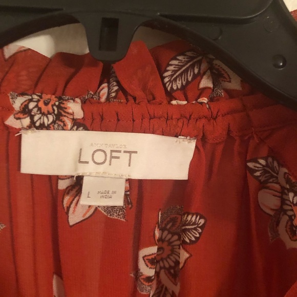 Loft brand sheer blouse - Picture 2 of 5